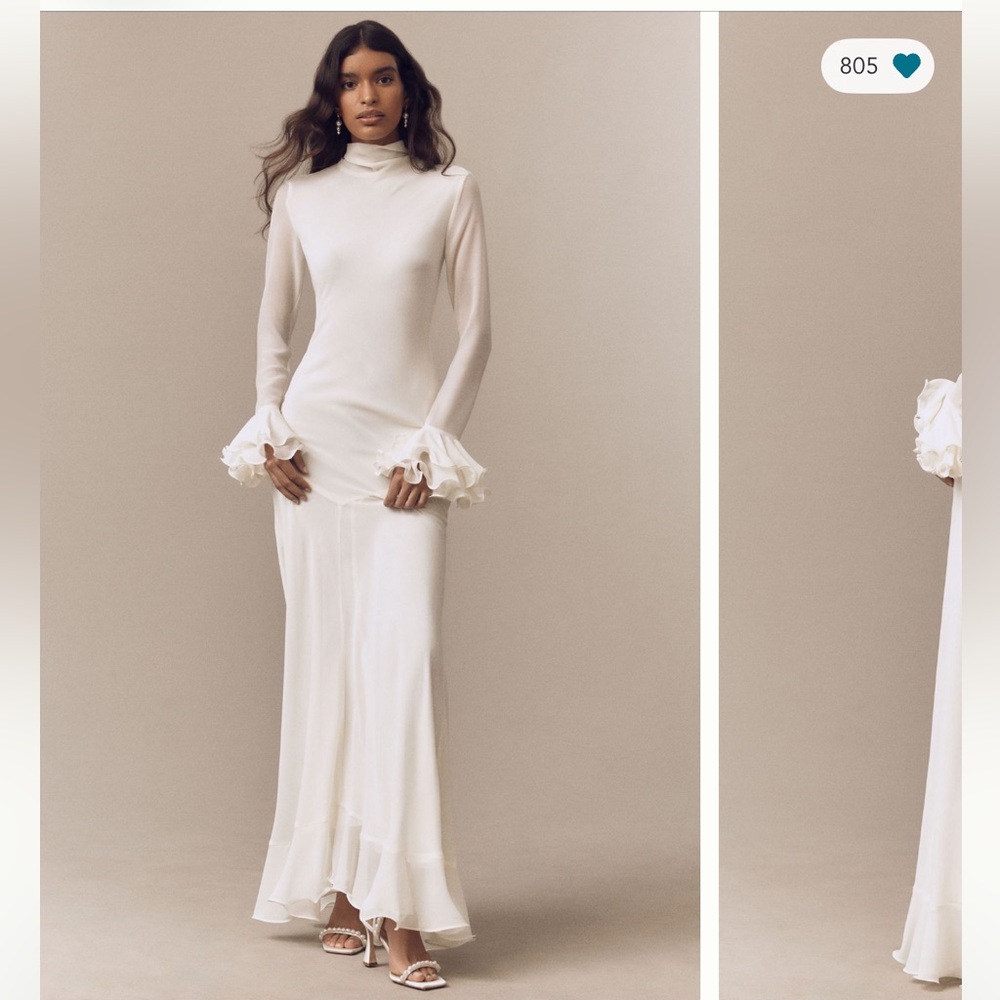 Elegant Ivory Maxi Dress